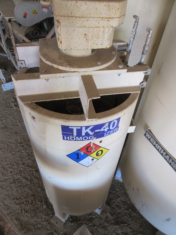 Slurry Mix Tank