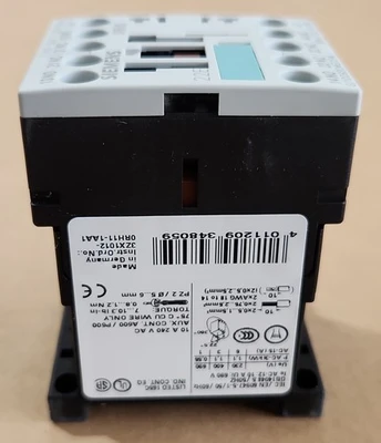 New | in-Stock Siemens 3RH1122-1AK60 Contact Blocks | J&J Industrial Supply #545538