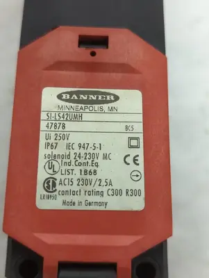Used BANNER SI-LS42UMH Relays & Switches Ohio US | Surplus Asset Holdings #1365708