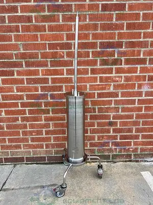 USED PHARMACIA  BIOTECH FINELINE 750/200 STAINLESS STEEL CHROMATOGRAPHY COLUMN