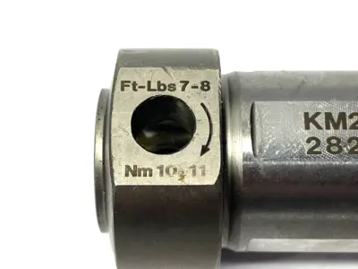 Used Kennametal KM Micro™ Clamping Unit NCM-SS Straight Shank 2439980 KM / VM Holders Michigan US | Maverick Industrial Sales #1402177
