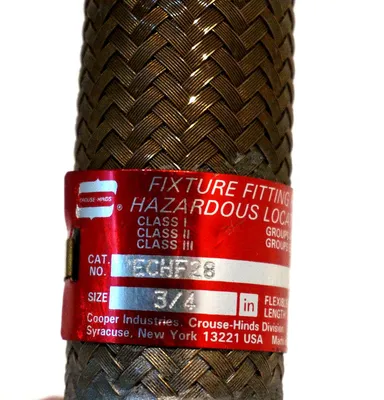 NEW CROUSE HINDS ECHF28 FLEXIBLE SUPPORT SYSTEM 3/4"