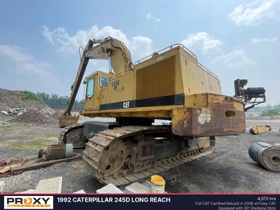 Used 1992 CATERPILLAR 245D LONG REACH Crawler Excavators Pennsylvania US | Proxy Equipment #1377851