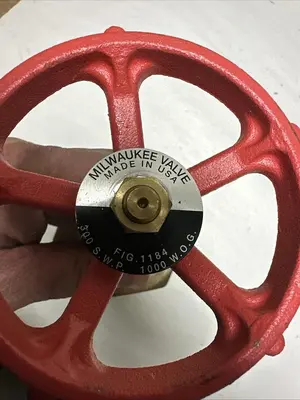 New | in-Stock MILWAUKEE VALVE 300SWP 1000WOG Pump & Valve Parts | Surplus Asset Holdings #1218223