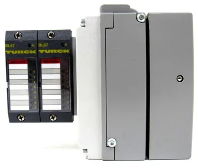 NEW TURCK BL67-16DO-0.1A-PNR MODULE AND MANIFOLD BL6716DO01APNR