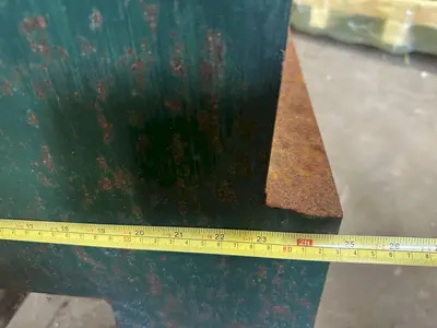 23" X 16" CECO #23 DIE FORGER ANVIL CAP SOW BLOCK: STOCK 13922
