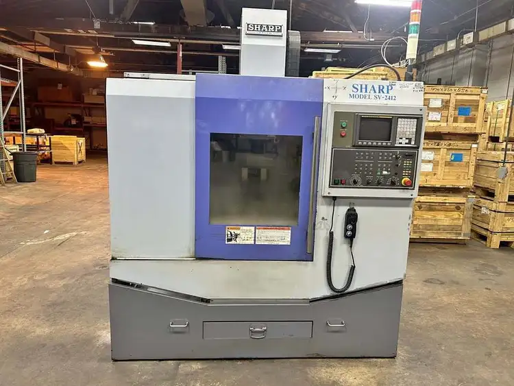 Used 2006 SHARP SV-2412 Vertical Machining Centers Ohio US | Toolquip, Inc. #1186032