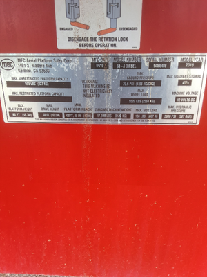 USED 2019 MEC 60J-D
