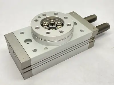 MSQB200R-XN | SMC  Pneumatic Rotary Table 190 Degree Rotation - New – Open box