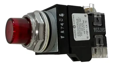 NEW GENERAL ELECTRIC CR104PBL11R1S8 PUSH BUTTON 24V CR104PXG48