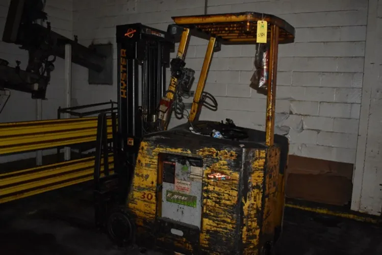 Used HYSTER E30FR2 3-Wheel Stand up Electric Counterbalance Forklifts Alabama US | Transamerican Equipment Company #712381
