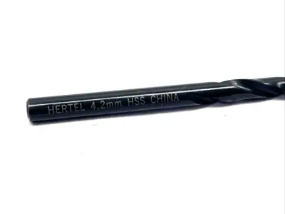 01076389 | Hertel  Jobber Length Drill Bit 4.20mm Dia. 118 Deg. HSS LOT OF 8 - New Other