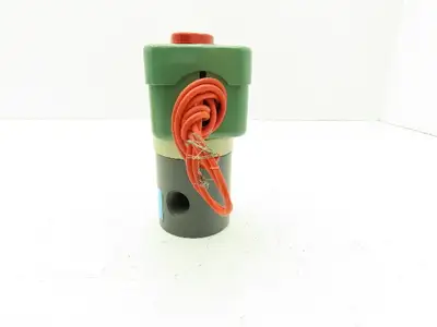 Plast-o-matic EUC3V4G20 Solenoid Valve 2-Way NC 120V 120 PSI 3/8" NPT