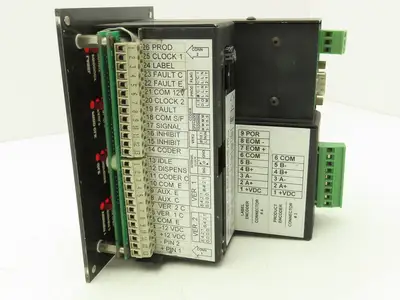 Label Control Panel Metering Circuit Board 2 Toggles 3 Resets 3 Counters