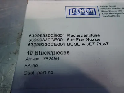 New | in-Stock LECHLER 63299330CE001 Miscellaneous MRO | HGR 24 #749682
