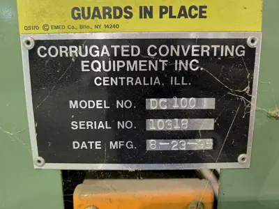 Used 1995 N/A DC 100 Paper Cutters Ohio US | G-2000, Inc. #1334465