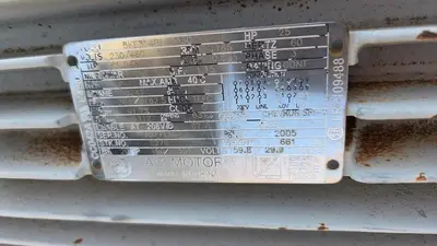USED GENERAL ELECTRIC 25HP
