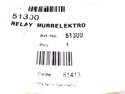 NEW MURR ELEKTRONIK 51300 OUTPUT RELAY