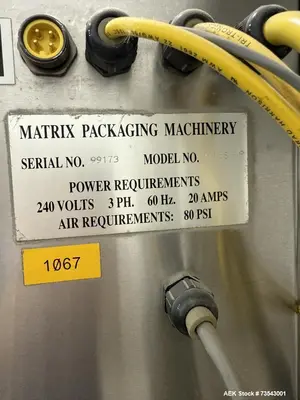 USED MATRIX PACKAGING ELETE QUAD Q13