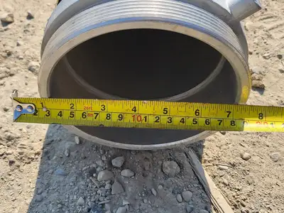 6" x 75 ft Prospector Water Suction and Discharge Hose Black, 150 psi