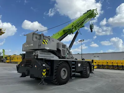 New | in-Stock 2025 ZOOMLION ZRT850 Rough Terrain Cranes Texas US | Uriquip #1420983