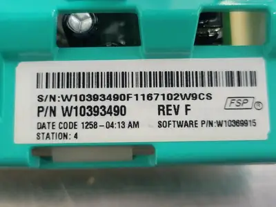 USED WHIRLPOOL W10393490