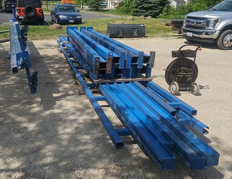 Used GORBEL 1/2 TON ALUMINUM BRIDGE FREESTANDING CRANE Cranes (Misc) Wisconsin US | Lemke Machinery Sales #1147265