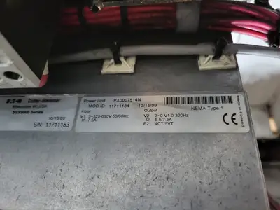 5 hp, 600 Volts, 3-Phase VFD SVX004A1-5A4N1 Bucket for Freedom 2100 MCC Frame
