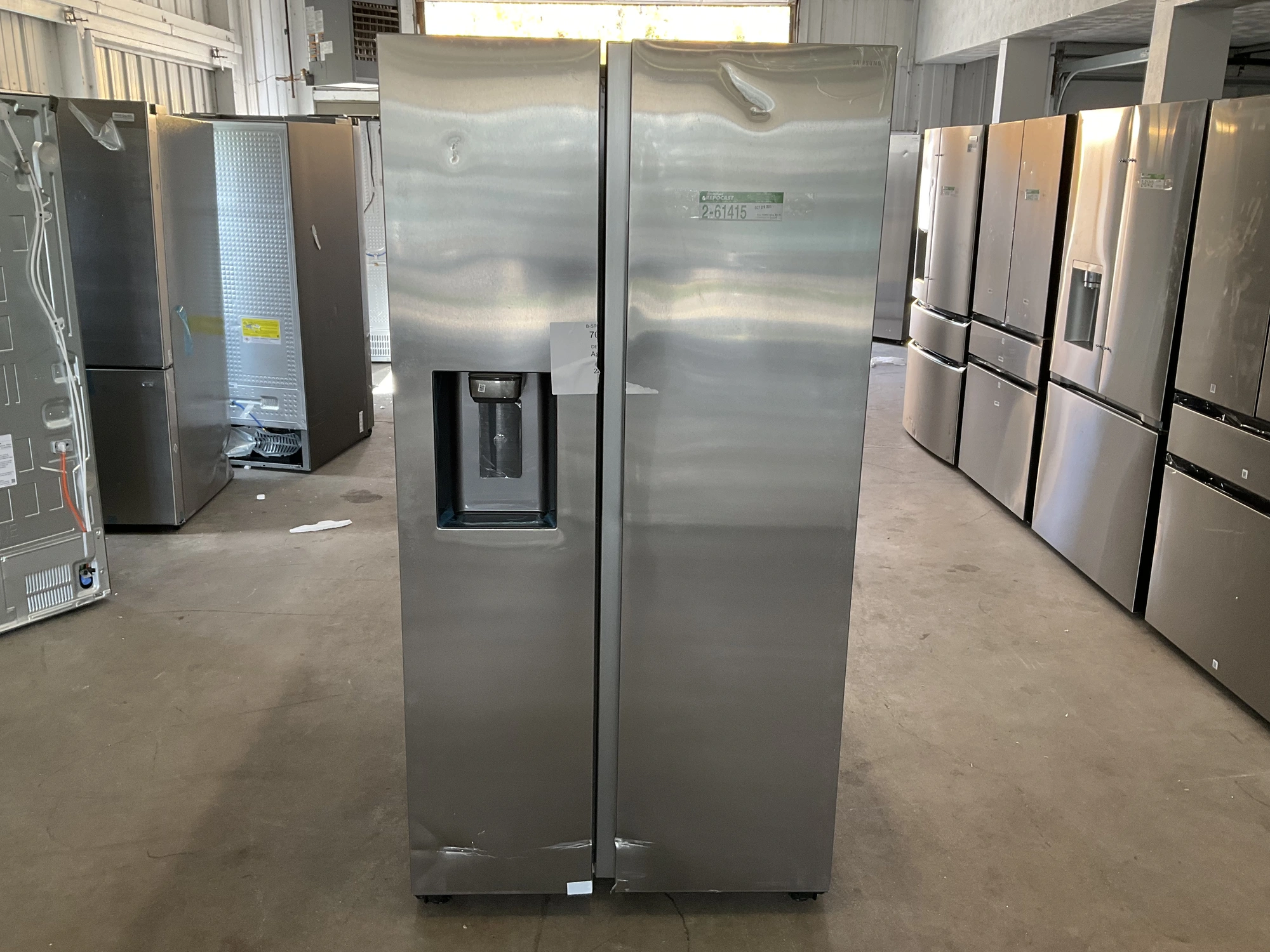 Used SAMSUNG RS27T5200SR Refrigerators Michigan US | Miedema Asset Management Group #1578910