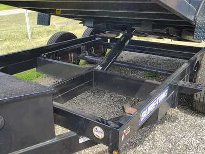 Used 2022 SURE TRAC 12 FOOT LOW PROFILE HOMEOWNER DUMP TRAILER Dump Trailers Michigan US | Proxy Equipment #1378403
