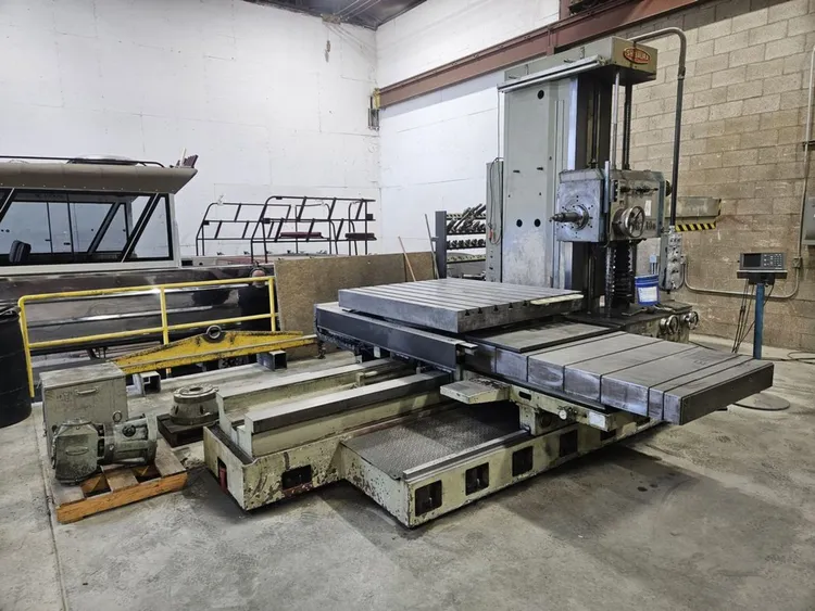 Used 1977 TOSHIBA SHIBAURA BT10BR3 Horizontal Table Type Boring Mills Illinois US | Belmont Machinery Company #300053