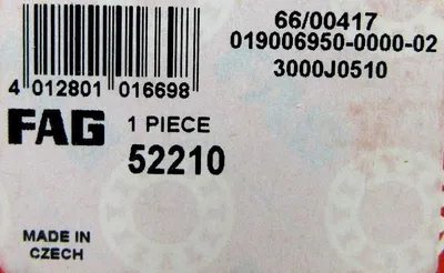NEW FAG 52210 BEARING