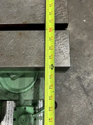 36" X 48" GIDDINGS & LEWIS AIR LIFT ROTARY TABLE: STOCK #23587