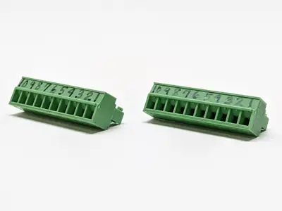 MC 1.5/10-ST-3.81 1766307 | Phoenix Contact MC 1.5/10-ST-3.81 Circuit Board Connector 1766307 LOT OF 2 - Used