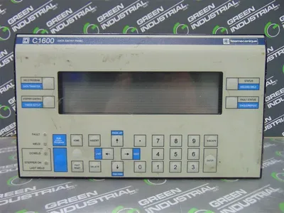 Schneider / Telemecanique W81491349 C1600 Welding VFD Operator Panel For Parts
