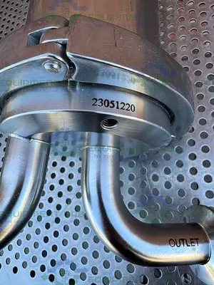 USED SARTORIUS HU12U7TX54SOS STAINLESS STEEL FILTER HOUSING 150 PSIG