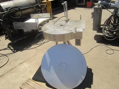 Table, Accumulation, 28", Aluminum, S/st, Less drive #S739061