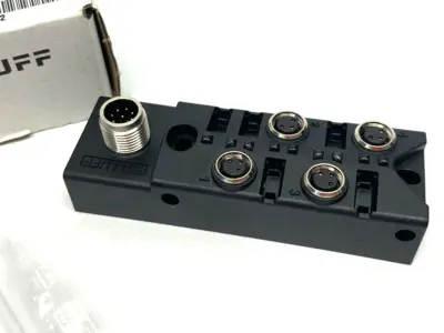 Used Balluff Junction Block 4x M8x1-Female, 3-pin BPI 4M303P-5K-B0-SM48T PLC Processors Michigan US | Maverick Industrial Sales #1389155
