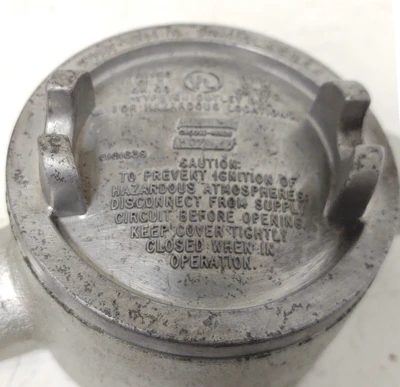 🔥 NEW EATON COOPER CROUSE HINDS GUAC H-22 16 1/2'' COUNDUIT BOX EXPLOSION PROOF