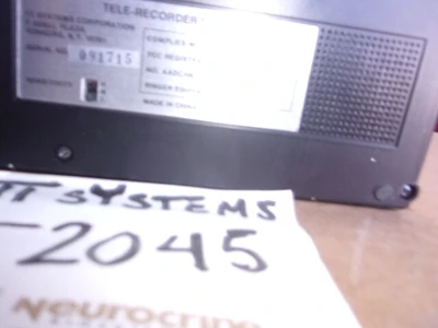 USED TT SYSTEMS TELE-recorder 500