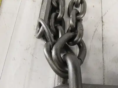 ACCO 81C1561 Double Basket Continuous Chain Sling 3/8" X 5'7" 11400Lb at 60°