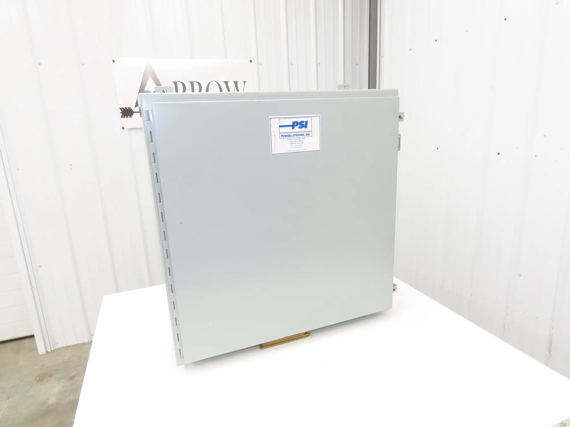 Hoffman A303010LP Electrical Enclosure 36x30x8" Wall Mount NEMA 12 Backpanel