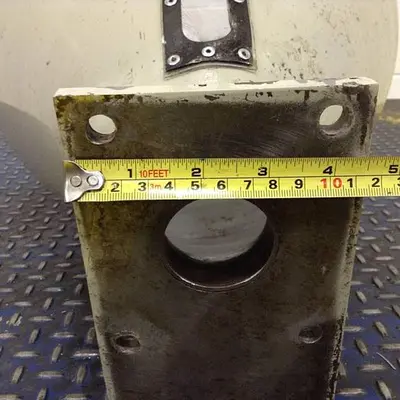 USED METAL FABRICATOR HOPPER989