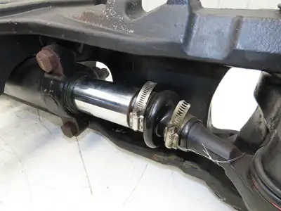 Hyster E60Z-33 Electric Forklift Rear Axle Dual Hydraulic Steering Assembly