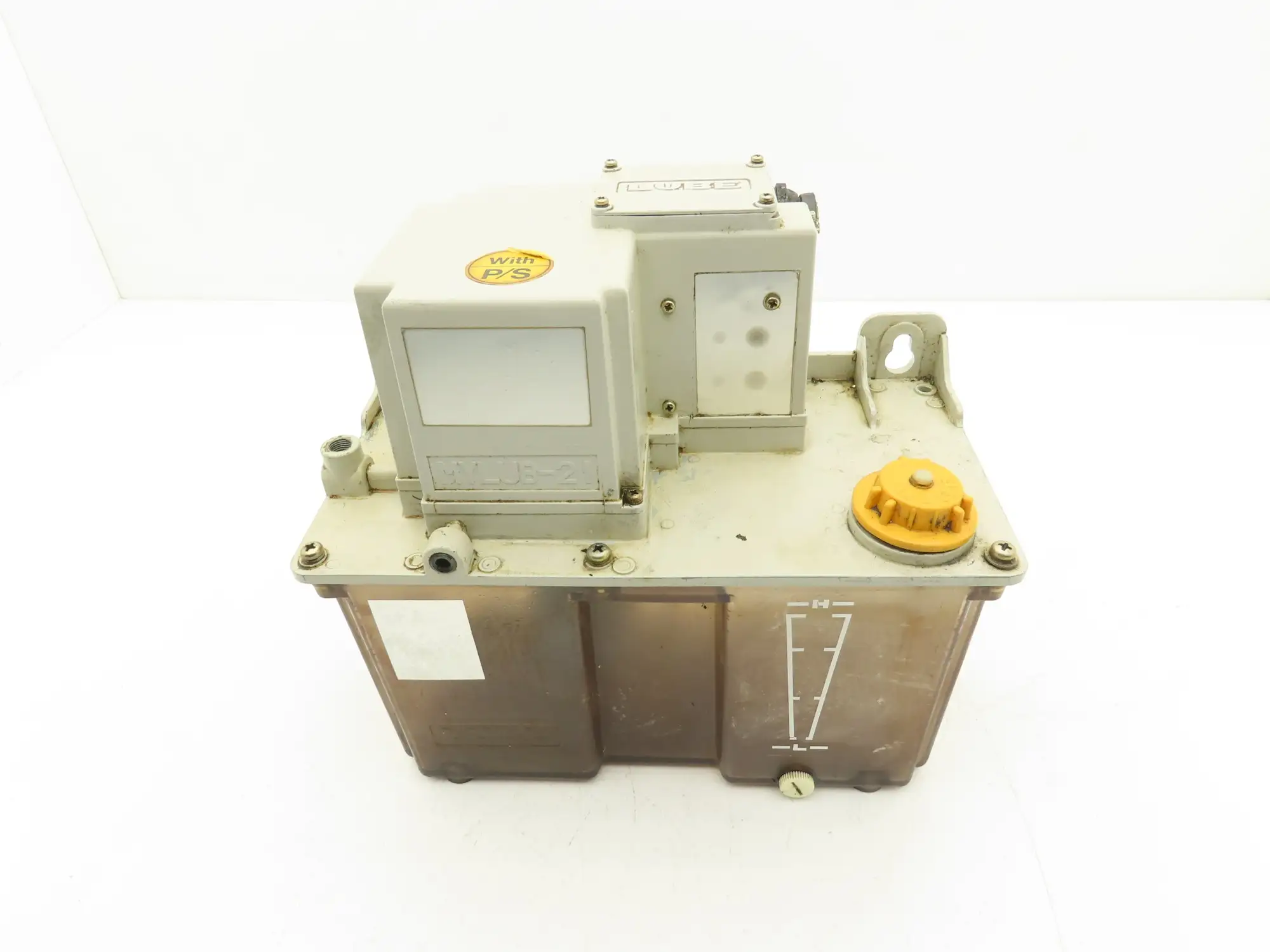 Lube Corp AMO MYLUB-21 Lubrication Oil Pump Oiler 4 Liter Tank 100VAC