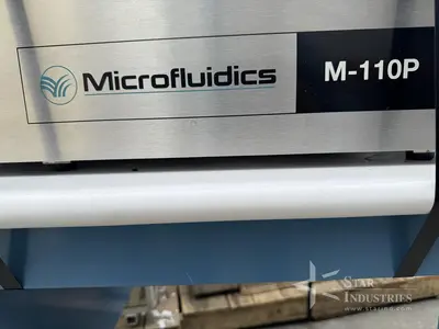 Used MICROFLUIDICS M-110P Filling Machines | Star Industries #1254118