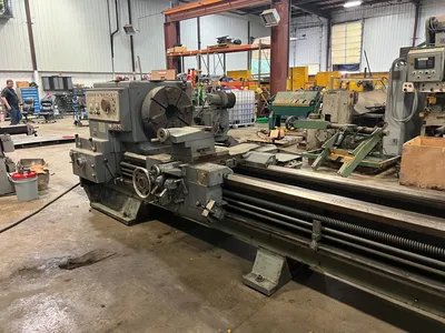 1983 LODGE & SHIPLEY 36" X 144" Oil Field & Hollow Spindle Lathes | Timco, Inc. (2)