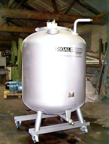 820 L S/S Pressure Vessel Portable
