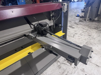 Used 2025 GMC MACHINERY 10X0 GAUGE HEAVY DUTY HYDRAULIC SHEAR (HS-1010E) Power Squaring Shears (Gauge) Illinois US | Revelation Machinery #1413980