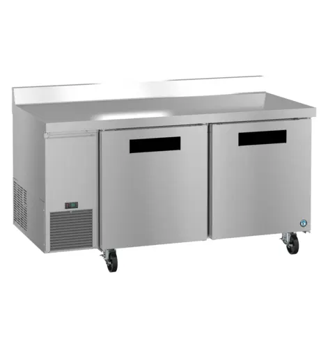 Hoshizaki WLR67B 67" Steelheart Worktop Refrigerator w/ (2) Sections & (2) Doors, 115v